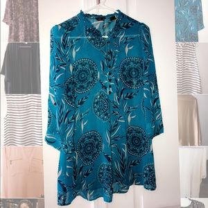 NEW YORK AND COMPANY LONG BLOUSES FOR SALE